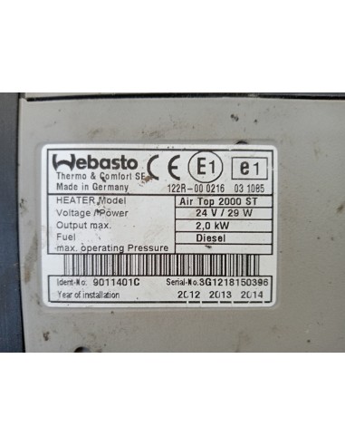 [108379] CALEFACTOR AUTONOMO - VOLVO FH 13