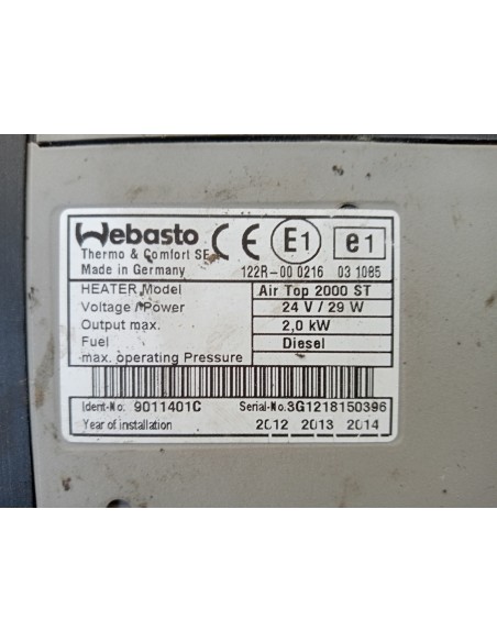 [108379] CALEFACTOR AUTONOMO - VOLVO FH 13