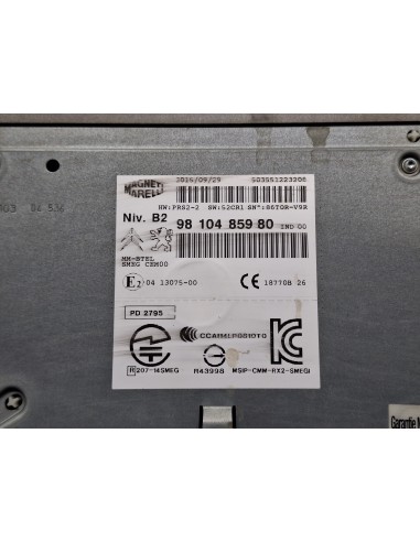 [108372] SISTEMA AUDIO / RADIO CD - CITROEN C4...