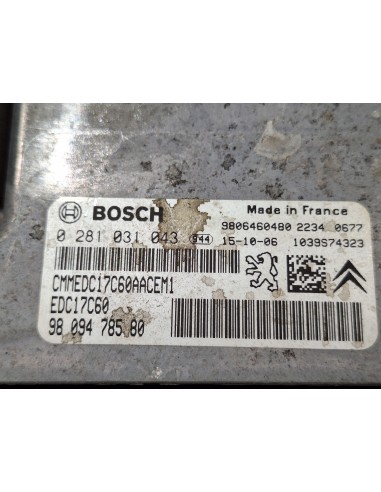 [108317] CENTRALITA MOTOR UCE - CITROEN C4...