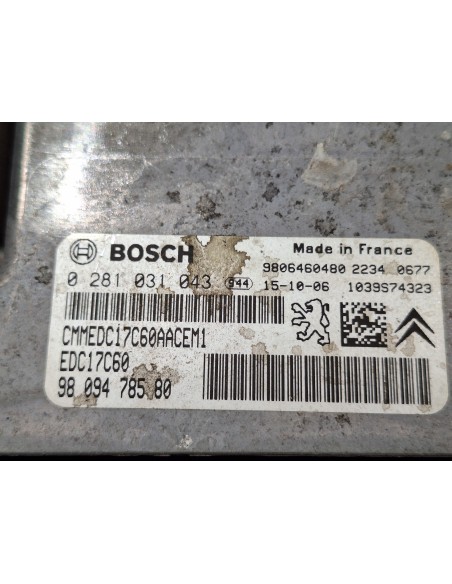 [108317] CENTRALITA MOTOR UCE - CITROEN C4 GRAND PICASSO