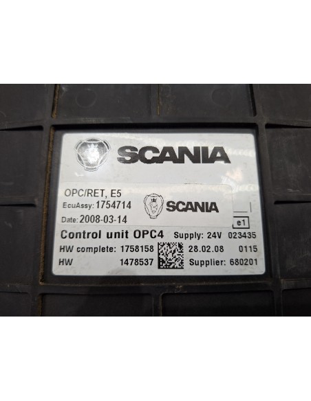 [108087] CENTRALITA ECU ASSY - SCANIA SERIE 4 (P/R 94 G) (01/1996 - 01/2004)