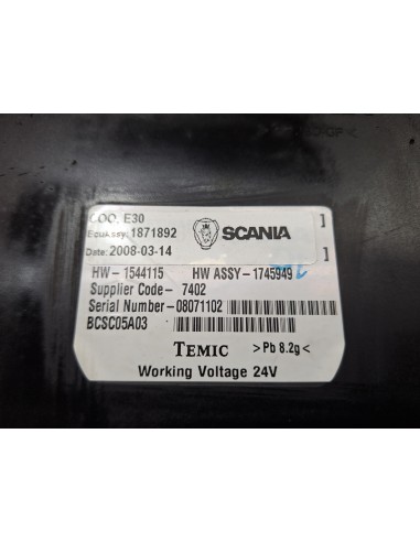 [108077] CENTRALITA ECU ASSY - SCANIA SERIE 4...