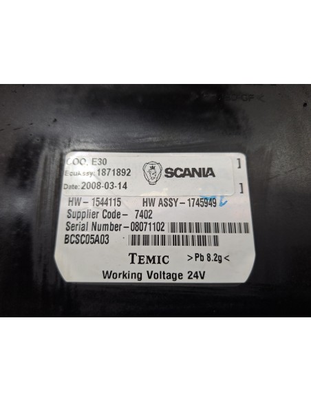 [108077] CENTRALITA ECU ASSY - SCANIA SERIE 4 (P/R 94 G) (01/1996 - 01/2004)