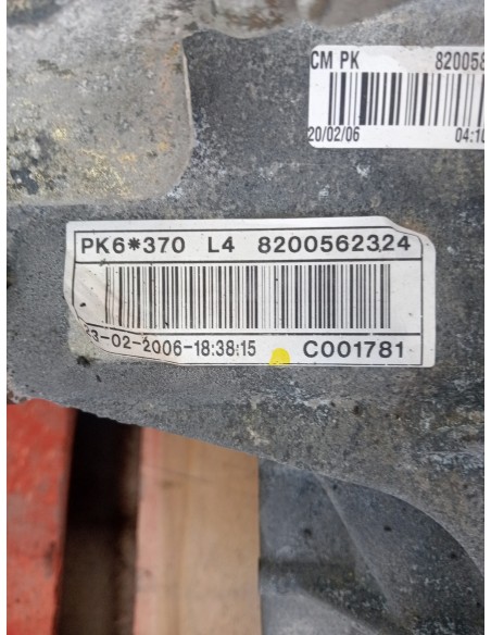 [107839] CAJA CAMBIOS - RENAULT MASTER II PHASE 2 CAJA CERRADA