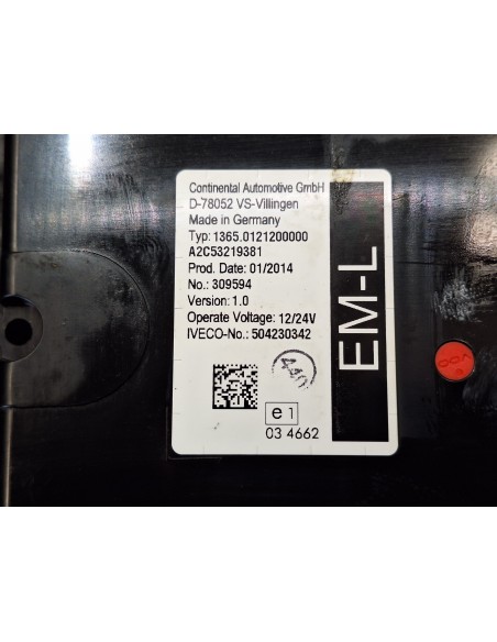 [107780] CENTRALITA - IVECO STRALIS (AS) (01/2012 - 01/2019)