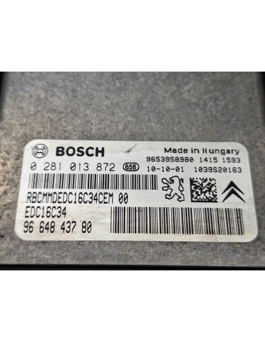 [107565] CENTRALITA MOTOR UCE - PEUGEOT PARTNER...