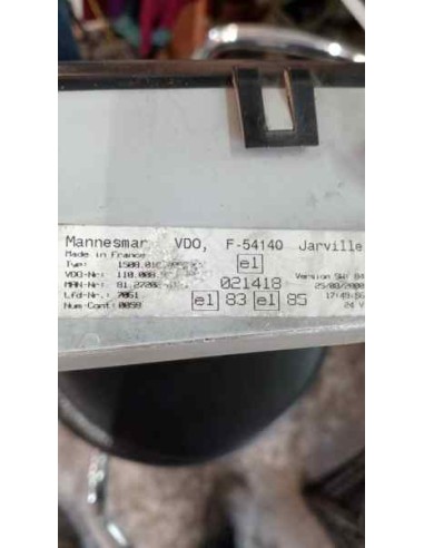 [107523] CUADRO INSTRUMENTOS - MAN TG - A 35.XXX