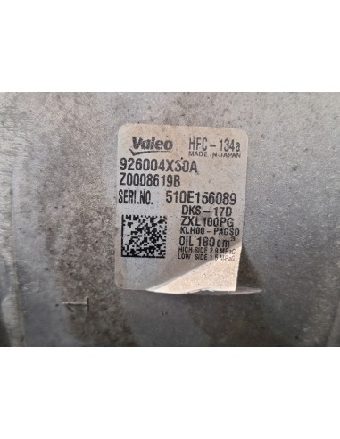 [107386] COMPRESOR AIRE ACONDICIONADO - NISSAN...