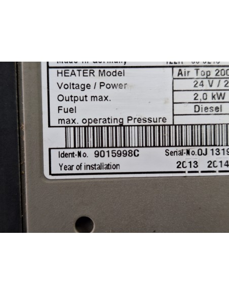 [107259] CALEFACTOR AUTONOMO - MAN LE 140