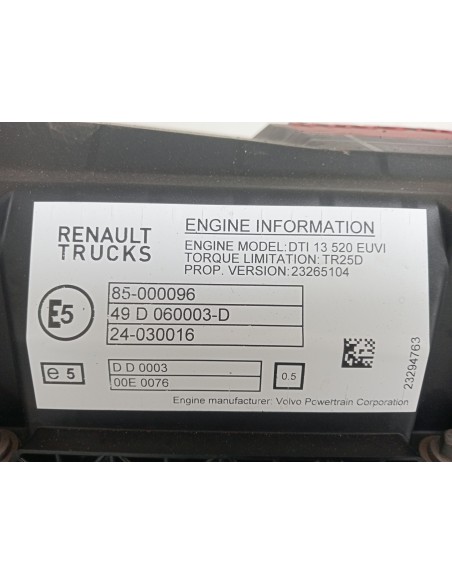 [107223] MOTOR COMPLETO - RENAULT SERIE T (01/2013 - ...)