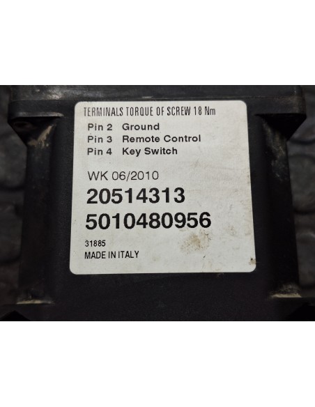 [107191] DESCONECTOR BATERIA  - RENAULT MIDLUM (01/2000 - 12/2013)