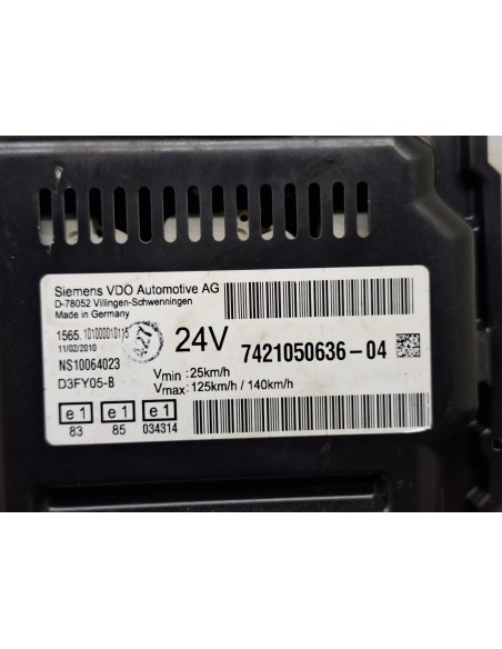 [107190] CUADRO INSTRUMENTOS - RENAULT MIDLUM (01/2000 - 12/2013)