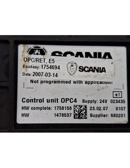 [107182] UNIDAD DE CONTROL OPC4 - SCANIA SERIE 4 (P/R 94 G) (01/1996 - 01/2004)