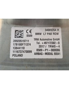 [95722] AIRBAG DELANTERO DERECHO - BMW SERIE M2 COUPE (F87) 2