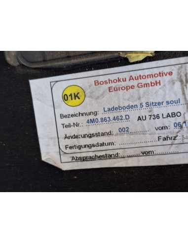 [103316] ALFOMBRA MALETERO - AUDI Q7 (4M)...