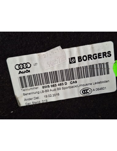 [104238] ALFOMBRA MALETERO - AUDI A4 AVANT (B5)
