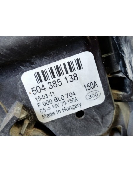 [98359] ALTERNADOR - FIAT DUCATO MAXI FURGÓN TA 40 (290) (01/2014 - 01/2020)