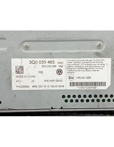 [95142] AMPLIFICADOR / ETAPA AUDIO - AUDI SQ7 (4M)