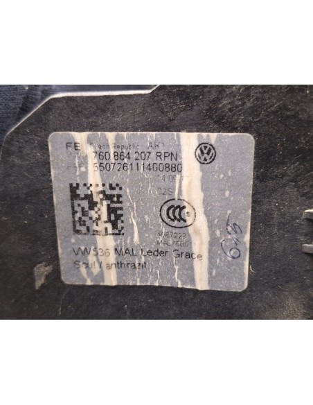 [101372] APOYABRAZOS CENTRAL - VOLKSWAGEN TOUAREG (01/2018 - ...)