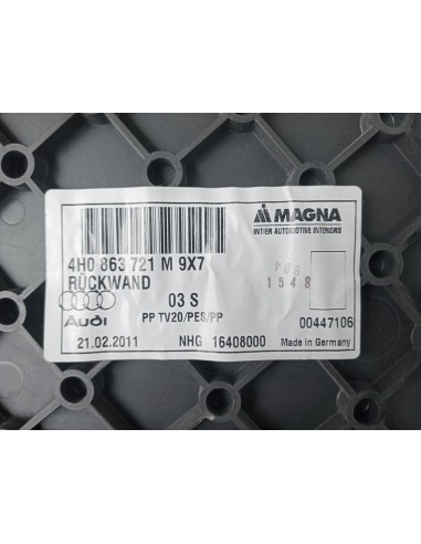 [104281] BANDEJA MALETERO - AUDI A8 (D2)...