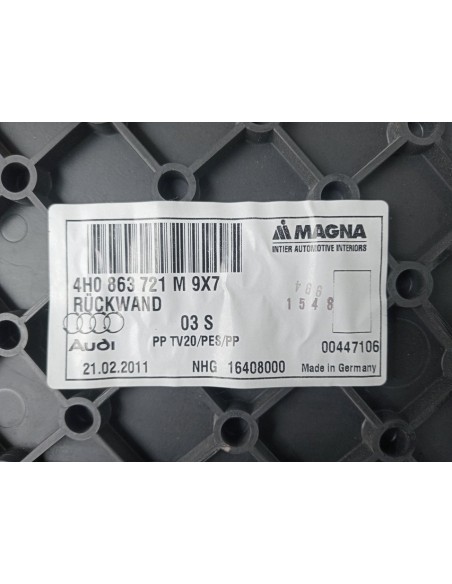[104281] BANDEJA MALETERO - AUDI A8 (D2) (01/1994 - 01/1999)
