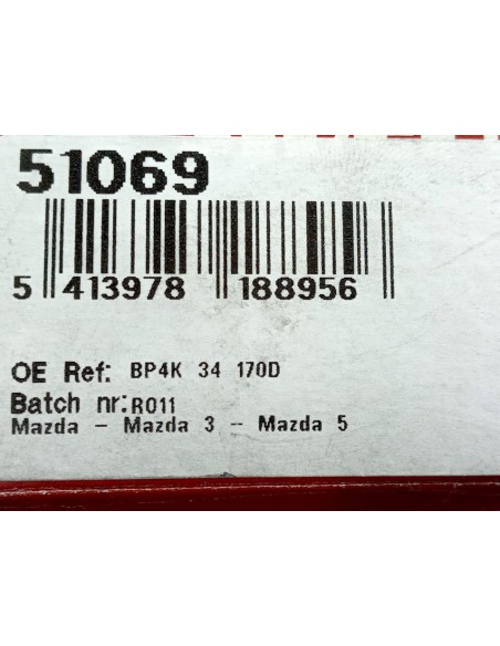 [97429] BARRA ESTABILIZADORA TRASERA - MAZDA 2 LIM. ()