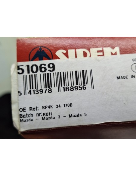 [100368] BIELETA ESTABILIZADORA TRASERA DERECHA - MAZDA 3 BERLINA (BK)