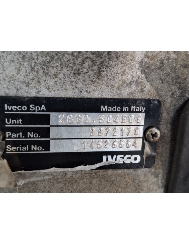 [106683] CAJA CAMBIOS - IVECO DAILY CAJA CERRADA