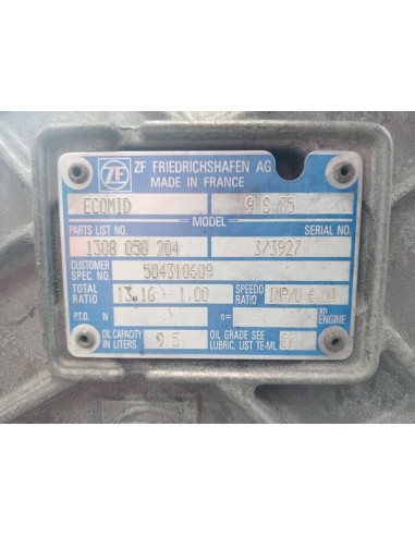 [103363] CAJA CAMBIOS - IVECO EUROCARGO TECTOR...