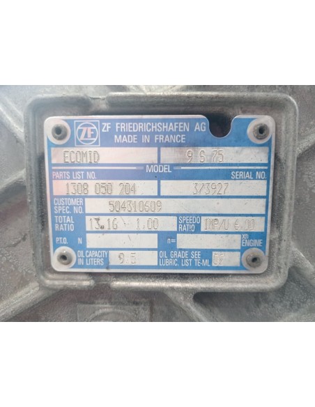 [103363] CAJA CAMBIOS - IVECO EUROCARGO TECTOR (01/2001 - 12/2003)