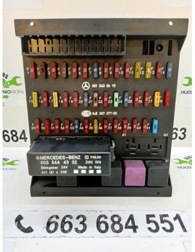 [91455] CAJA RELES / FUSIBLES - MERCEDES ATEGO...
