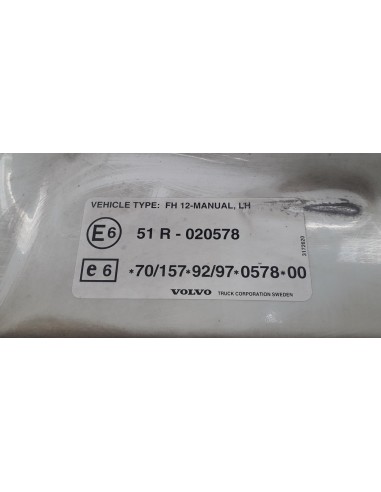 [94673] CALANDRA SUPERIOR - VOLVO FH 12 ASTA...