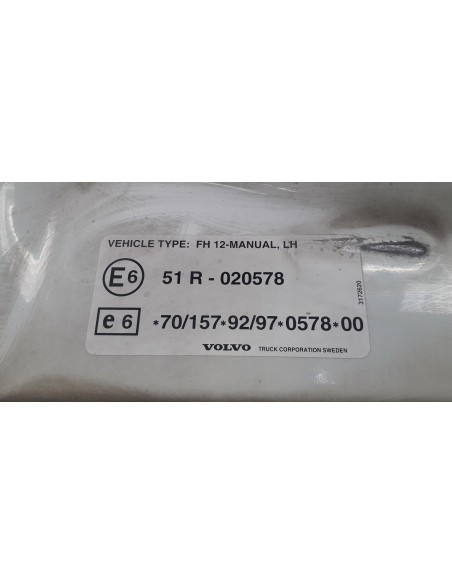 [94673] CALANDRA SUPERIOR - VOLVO FH 12 ASTA 1993 E1