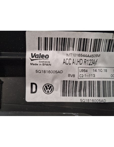 [106310] CALEFACCION - VOLKSWAGEN T-ROC (01/2017 - 12/2020)