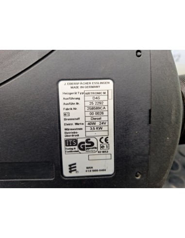 [100679] CALEFACTOR AUTONOMO - MAN F 2000...