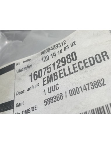 [97405] CARCASA RETROVISOR IZQUIERDO - PEUGEOT 208