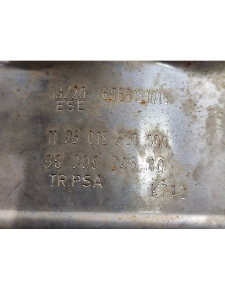 [104688] CATALIZADOR - CITROEN JUMPY FUGÓN (01/2016 - 12/2020)