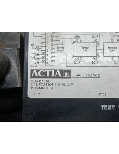 [101671] CENTRALITA - RENAULT MIDLUM (01/2000 -...