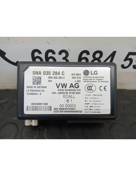 [106251] CENTRALITA - VOLKSWAGEN T-ROC (01/2017 - 12/2020)