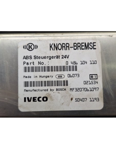 [102581] CENTRALITA ABS - IVECO EUROCARGO TECTOR (01/2001 - 12/2003)