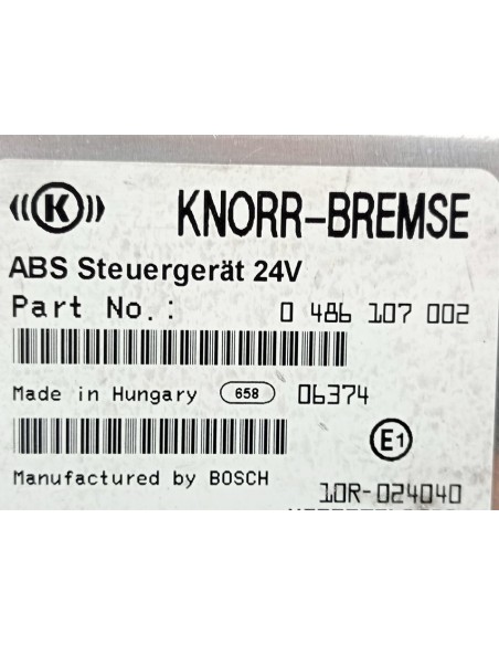 [95181] CENTRALITA ABS - IVECO EUROCARGO TECTOR (01/2001 - 12/2003)