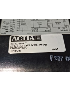 [106059] CENTRALITA ACTIA - RENAULT HR 340.18 / 26...