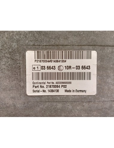 [91236] CENTRALITA ADBLUE - RENAULT SERIE T...