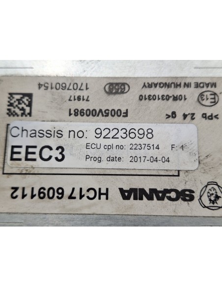 [104732] CENTRALITA ECU - SCANIA SERIE 4 (P/R 94 G) (01/1996 - 01/2004)