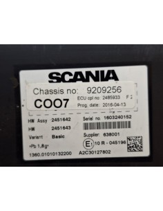 [100696] CENTRALITA ECU ASSY - SCANIA SERIE 4 (P/R 94 G)... 2