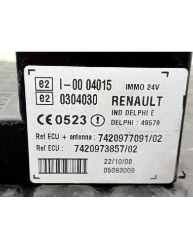 [98330] CENTRALITA INMOVILIZADOR - RENAULT...