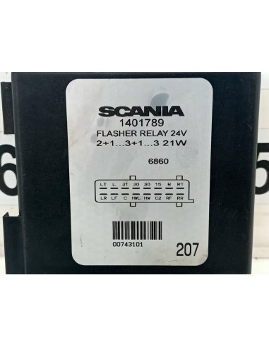 [96730] CENTRALITA INTERMITENCIA - SCANIA SERIE...