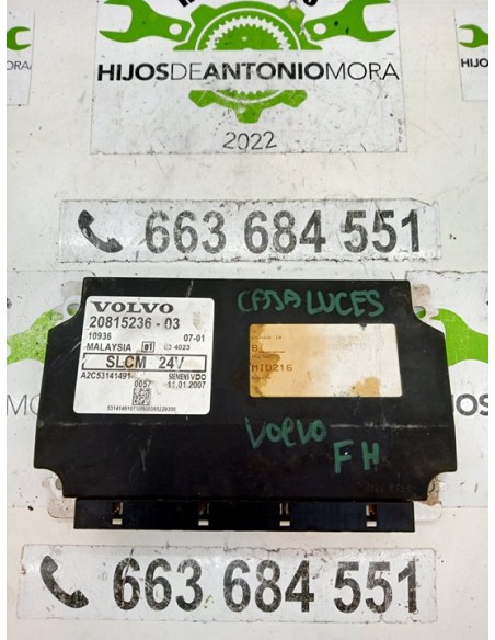 [91264] CENTRALITA LUCES - VOLVO FH 13