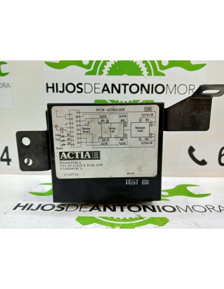 [91724] CENTRALITA LUCES - RENAULT MIDLUM (01/2000 - 12/2013)